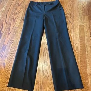 Ann Taylor signature fit black dress pants size 10